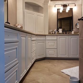 Indigo Splash Custom Painted Cabinets - Painters Near Me