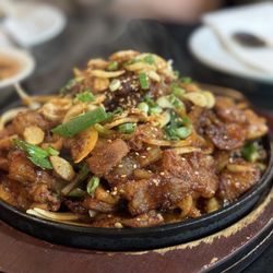 Korea House - B5. Garlic Pork Belly