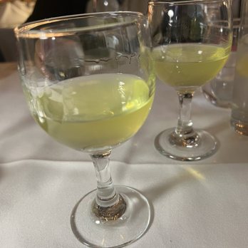 Zola Ristorante - At the end of the meal we were given a complimentary taste limoncello great way to end the meal! - Italian Near Me - randolph, New Jersey