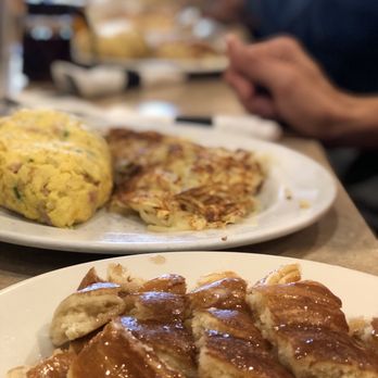 Egg Cited Pancake House - Pancakes Feta and Gyro Omelette - Breakfast & Brunch Near Me - Naperville, Illinois