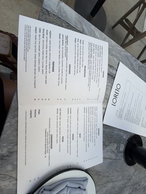 Menu photo 4 Loreto Los Angeles, CA