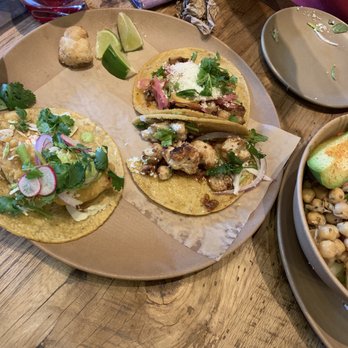 Minero - Catfish, cauliflower, and chicken tacos. Cobb salad - Mexican Near Me - Atlanta, Georgia Minero - Catfish, cauliflower, and chicken tacos. Cobb salad - Mexican Near Me - Atlanta, Georgia