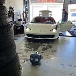 Auto Mall Smog Test & Repair - Great shop location very professional taking care of our 458 Spider!