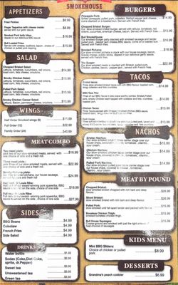 Menu photo 1 Bull Smokehouse Clermont, FL