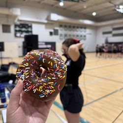 Chocolate Sprinkle Raised Donut