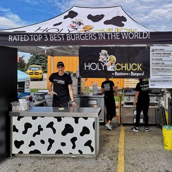 The Burger Fest - The Burger Fest - Holy Chuck Tent, smile and say cheese! - Burgers Near Me - Vaughan, Ontario