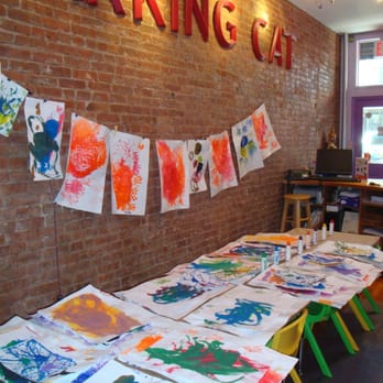Barking Cat Studio - Fun with Paint at Barking Cat! - Art Schools Near Me - Brooklyn, New York