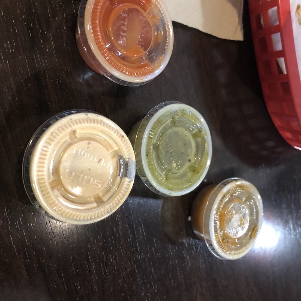 Lone Star Taco - Nice variety of sauces that were tasty and added to the tacos. - Tex-Mex Near Me - Houston, Texas Lone Star Taco - Nice variety of sauces that were tasty and added to the tacos. - Tex-Mex Near Me - Houston, Texas