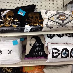 Big Lots - Ouija pillow, Halloween stuff.