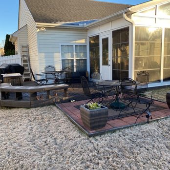Surface Bella - patio area with patio furniture - General Contractors Near Me - Greenville, South Carolina