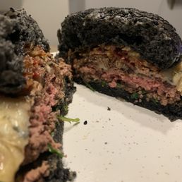 First Degree waygu burger. First Degree waygu burger.