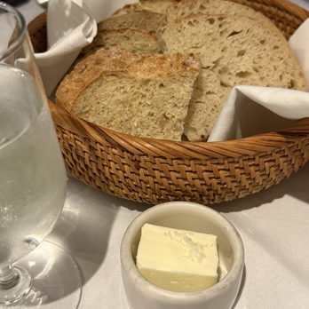 Cafe Beaujolais - Complimentary bread with salted butter - Breakfast & Brunch Near Me - Mendocino, California