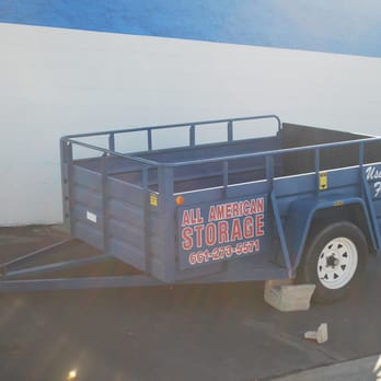 All American Self Storage - We offer a free trailer use for all our Tenants - Self Storage Near Me - Palmdale, California