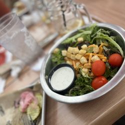 Parker John's BBQ & Pizza - Sheboygan - Side salad with ranch dressing