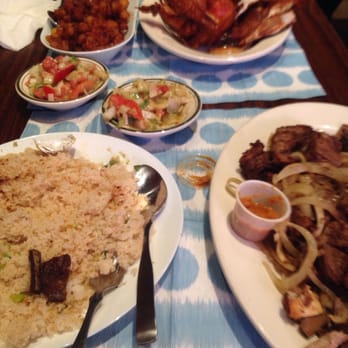 La Savane D'Afrique - Lamb, fowl, cassava, plantains, and a salad. - African Near Me - New York, New York La Savane D'Afrique - Lamb, fowl, cassava, plantains, and a salad. - African Near Me - New York, New York