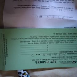 US Post Office - Found in my mail box 2908 State Farm Rd. #2