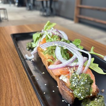 Forty Three Bakery - Salmon toast - Bakeries Near Me - Salt Lake City, Utah Forty Three Bakery - Salmon toast - Bakeries Near Me - Salt Lake City, Utah