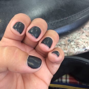 A T Nails - Decent matte gel manicure. - Nail Salons Near Me - Santa Ana, California