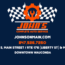 John's Complete Auto Service  - John's Complete Auto Service, Downtown Wauconda 176/Main St (Liberty)