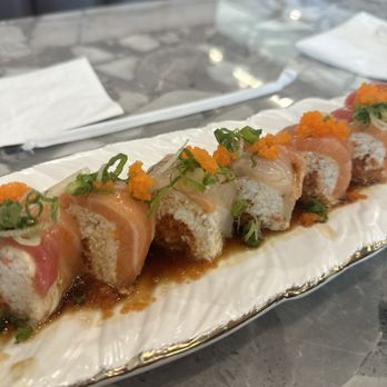 Utopia Sushi & Ramen - The Cherry Blossom roll! - Sushi Bars Near Me - Corona, California Utopia Sushi & Ramen - The Cherry Blossom roll! - Sushi Bars Near Me - Corona, California