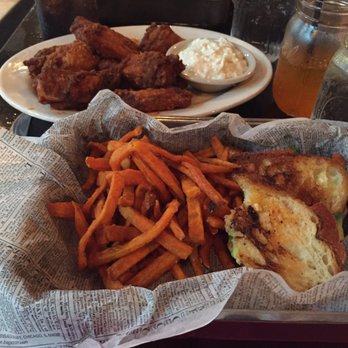 The Committed Pig - Avocado grilled cheese, sweet potato fries and wings. Delish! - Breakfast & Brunch Near Me - Morristown, New Jersey The Committed Pig - Avocado grilled cheese, sweet potato fries and wings. Delish! - Breakfast & Brunch Near Me - Morristown, New Jersey