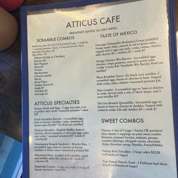 Atticus Cafe - Menu - Breakfast & Brunch Near Me - Anaheim, California Atticus Cafe - Menu - Breakfast & Brunch Near Me - Anaheim, California