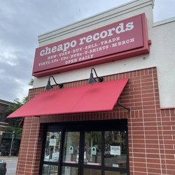 Cheapo Records - Store front entrance on the side of the building.