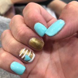 Terry made my Pinterest nail inspiration come to life!!!
