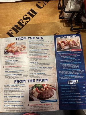Menu photo 1 Bubba Gump Shrimp San Antonio, TX Menu photo 1 Bubba Gump Shrimp San Antonio, TX