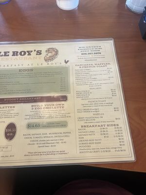 Menu photo 4 Le Roy's Restaurant Monrovia, CA