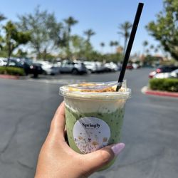 Springly - Banana Cream Matcha