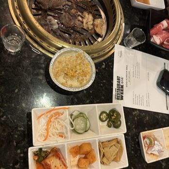 GOGI Korean BBQ - appetizers, all incredibly yummy to pick at - Korean Near Me - Columbus, Ohio GOGI Korean BBQ - appetizers, all incredibly yummy to pick at - Korean Near Me - Columbus, Ohio
