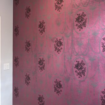Ultimate Wallcovering - Barbie guest bathroom - Painters Near Me