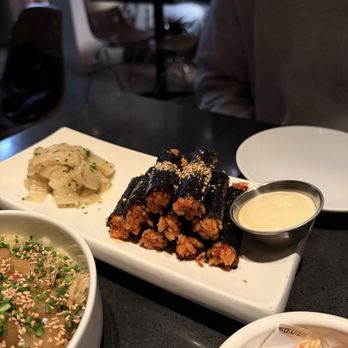 Seoul Salon - Octopus Jeotgal Kimbap 낙지 젓갈 김밥 - Korean Near Me - New York, New York Seoul Salon - Octopus Jeotgal Kimbap 낙지 젓갈 김밥 - Korean Near Me - New York, New York
