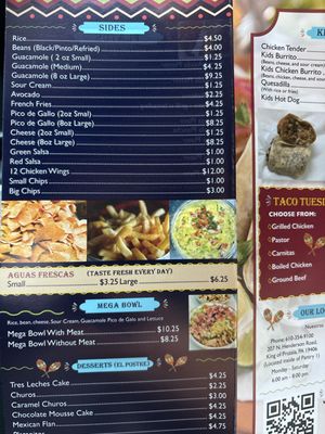 Menu photo 1 El Gordo Bros Collegeville, PA