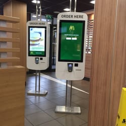 McDonalds - You can order without going to a till!!