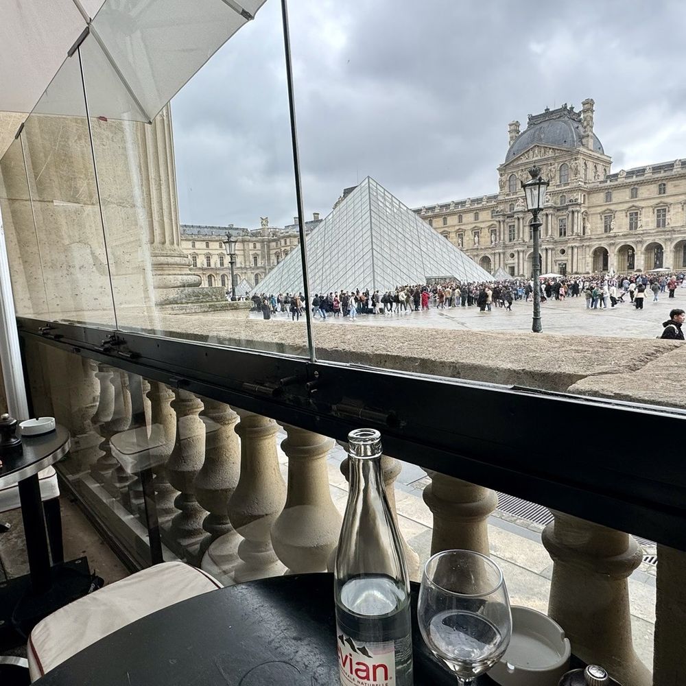 Le Café Marly - View from the patio - French Near Me - Paris, 75 Le Café Marly - View from the patio - French Near Me - Paris, 75
