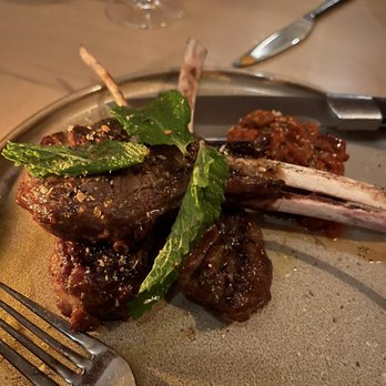 LÝRA - Charcoal Grilled Lamb Chops - Greek Near Me - Chicago, Illinois LÝRA - Charcoal Grilled Lamb Chops - Greek Near Me - Chicago, Illinois