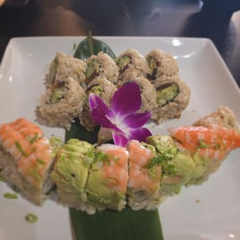 Hooked on Sushi - Veggie roll and dallas roll - Sushi Bars Near Me - Fort Worth, Texas
