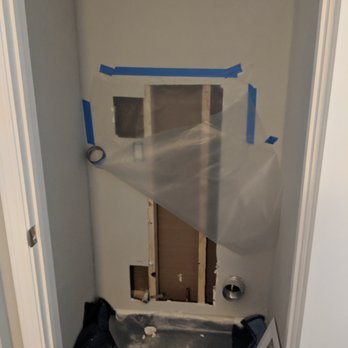 Plumbing Tree - Day1: Removal of existing plumbing and hook ups in laundry closet. - Plumbing Near Me - San Diego, California Plumbing Tree - Day1: Removal of existing plumbing and hook ups in laundry closet. - Plumbing Near Me - San Diego, California