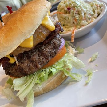 Burger City - Western Bacon Cheeseburger and Side - Burgers Near Me - Vacaville, California