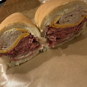 Hero King - Nutley - Roast beef, turkey, cheddar cheese horseradish mayo - Sandwiches Near Me - Nutley, New Jersey Hero King - Nutley - Roast beef, turkey, cheddar cheese horseradish mayo - Sandwiches Near Me - Nutley, New Jersey
