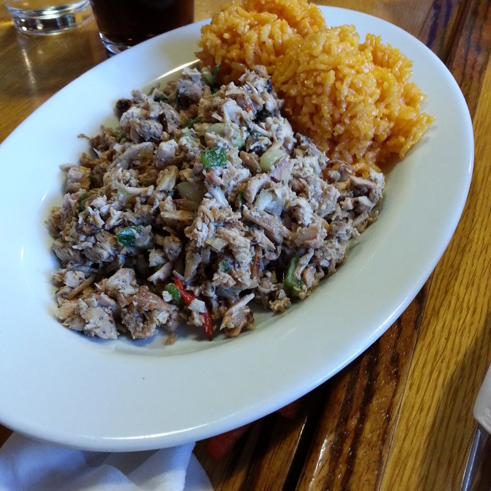 Guahan Grill - Chicken kelaguen with red rice - Barbeque Near Me - Oceanside, California