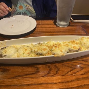 LongHorn Steakhouse - Cheddar mushroom appetizer that was so delicious - Steakhouses Near Me - Smyrna, Tennessee