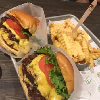Shake Shack I-Drive - DBL Shackburger and cheese fries - Ice Cream & Frozen Yogurt Near Me - Orlando, Florida Shake Shack I-Drive - DBL Shackburger and cheese fries - Ice Cream & Frozen Yogurt Near Me - Orlando, Florida