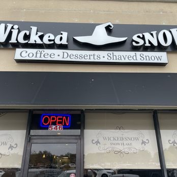 Wicked Snow - Store front - Desserts Near Me - Carrollton, Texas