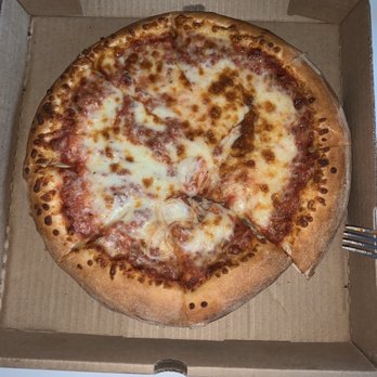 A's Pizza - Uncut flavorless Cheese pizza - Pizza Near Me - Canyon Lake, California