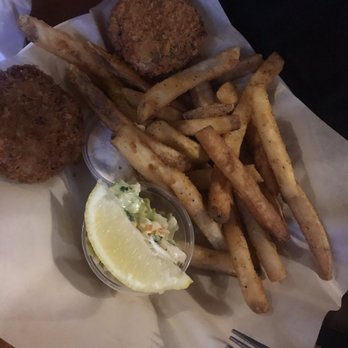Lost Roo - Crab cake plate. Fries were alright crab cakes were delicious. - American Near Me - Long Beach, Washington Lost Roo - Crab cake plate. Fries were alright crab cakes were delicious. - American Near Me - Long Beach, Washington
