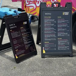 Brunch Babes Food Truck - Menu