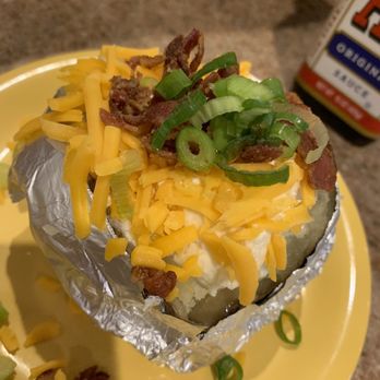 Jay Bees - Loaded baked potato ! Delicious even ate the skin it was so good! - American Near Me - Lake Wales, Florida